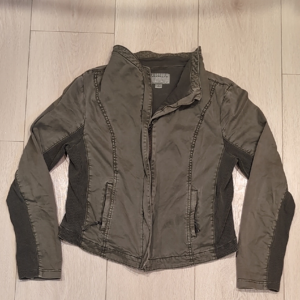 Marrakech Women's Green Utility Jacket
